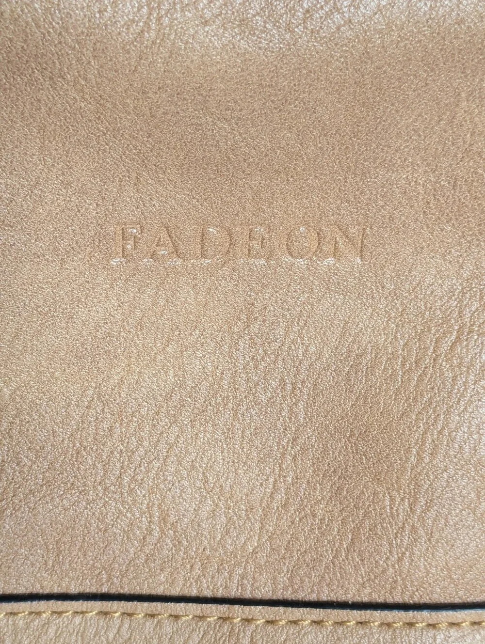 Fadeon Faux Leather Backpack
